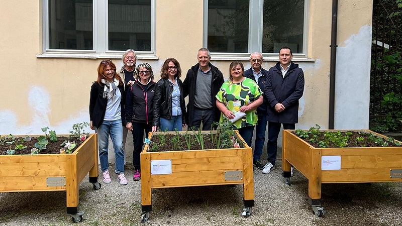Pavullo Hospital, the Frignano Rotary donates three vegetable gardens for the visitors of the psychiatric residence