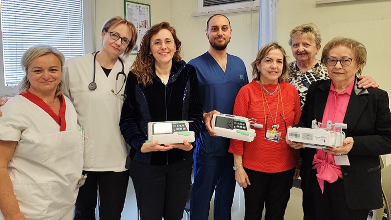 Carpi Hospital: Ramazzini, three new infusion pumps arrive in Oncology with a wise system for customized therapy.