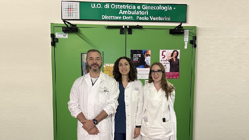 Da sin Paolo Venturini, Chiara Ferraguti, Tabatha Petrillo 800 x 450