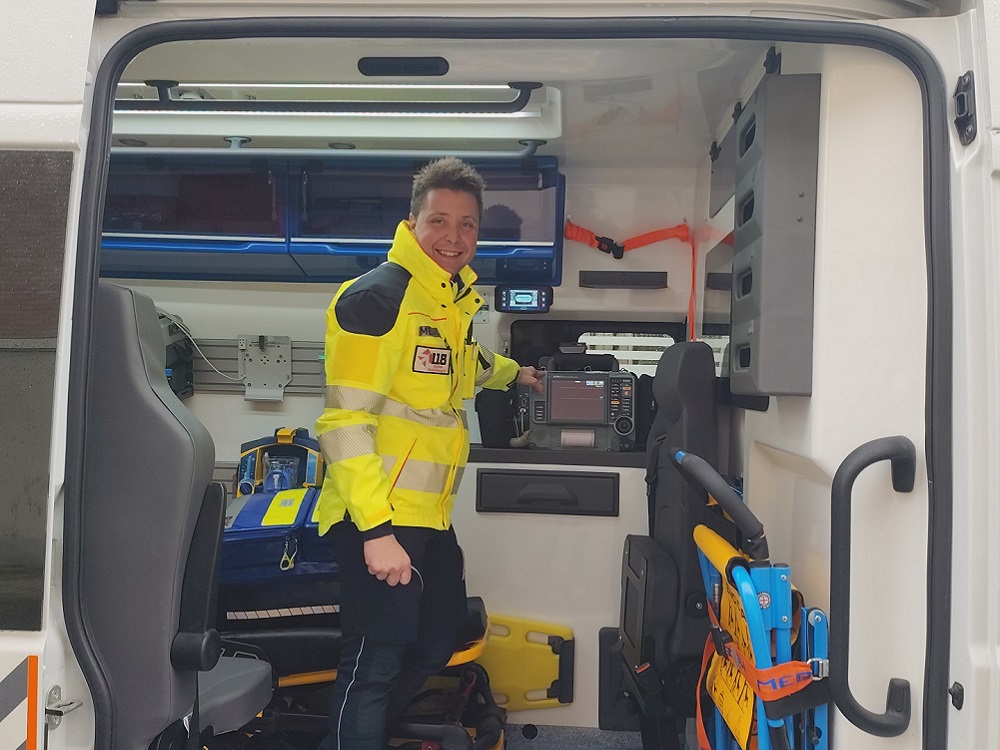 Equipaggiamento nuove ambulanze 1000