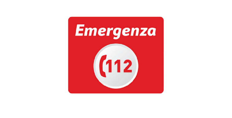 Immagine simbolo numero unico nazionale delle emergenze 112