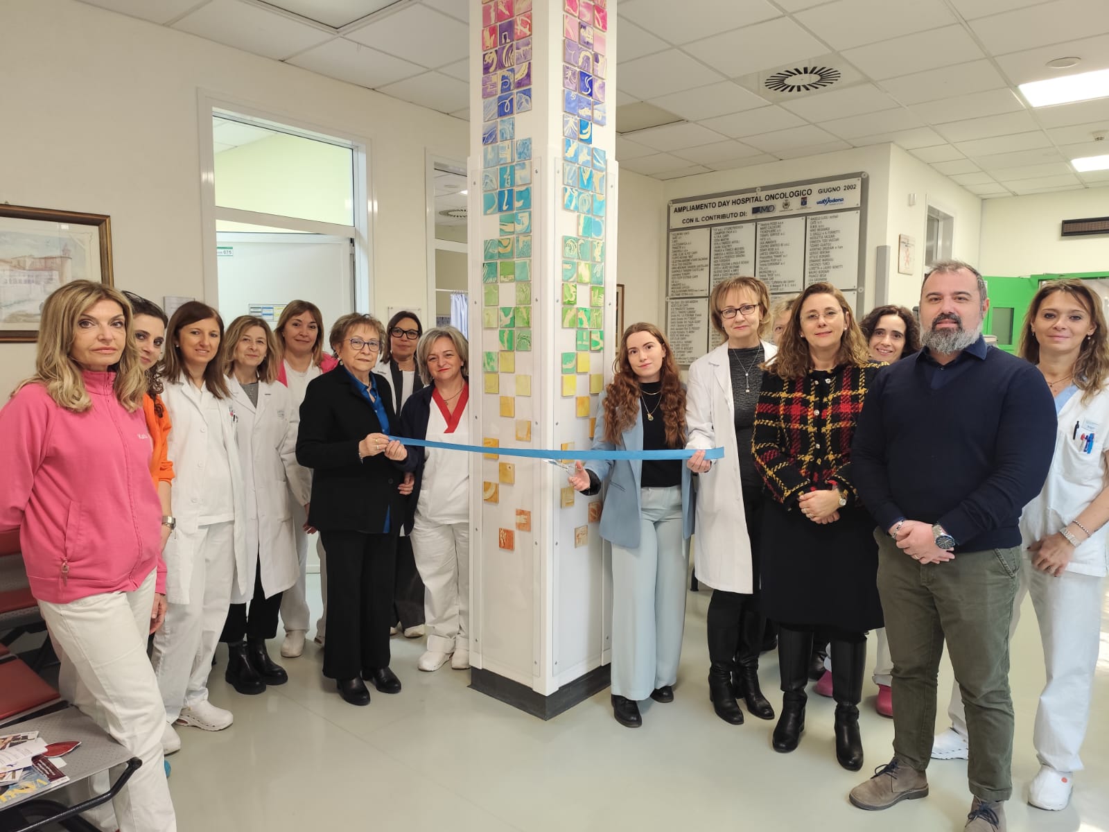 Inaugurazione installazione artistica Oncologia Carpi (4)