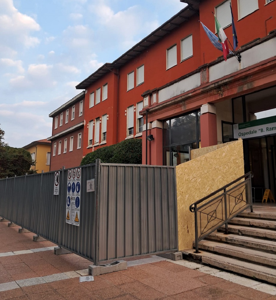Manutenzioni Ramazzini lavori scalinata ingresso 1000