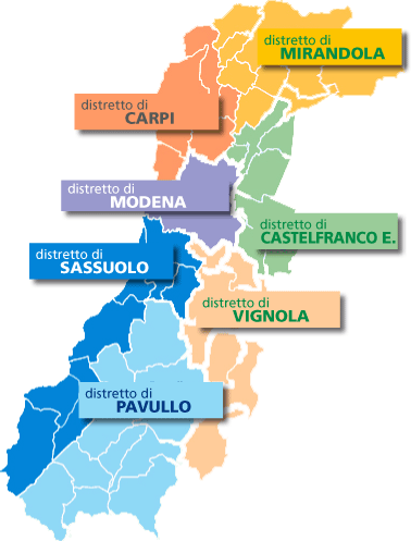 MappaDistretti