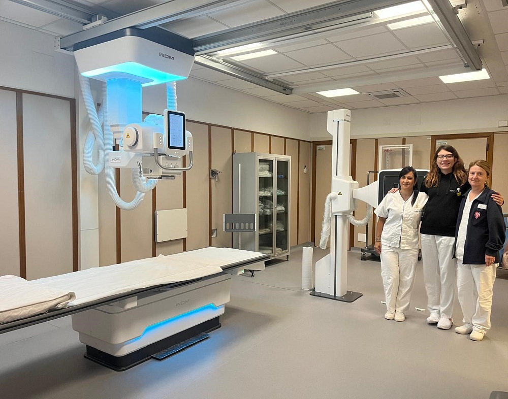 Nuova RX Finale Emilia con staff Radiologia 1000