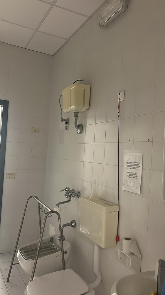 Servizi igienici Rianimazione ripristinati 1000