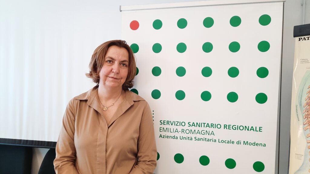 dottoressa Cristina Mastronicola, Responsabile Centro Hub Terapia del Dolore Castelfranco -Azienda USL