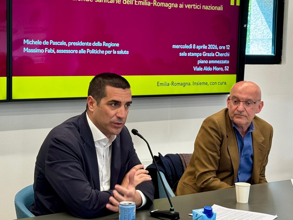 momento della conf stampa ricerca sanitaria 1000