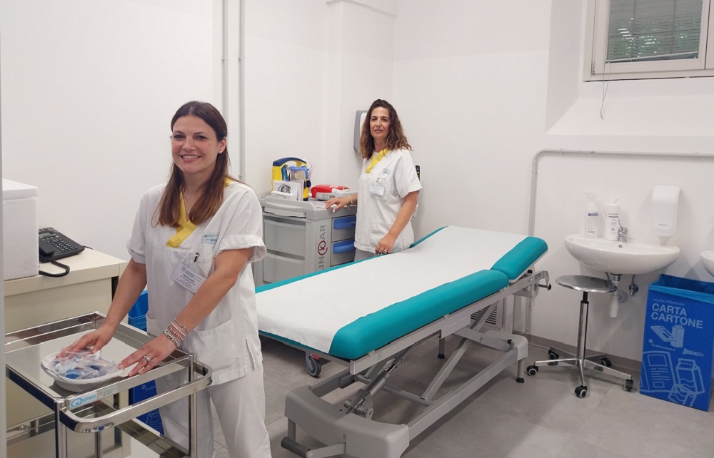 operarici socio sanitarie nella Casa della comunita 1000