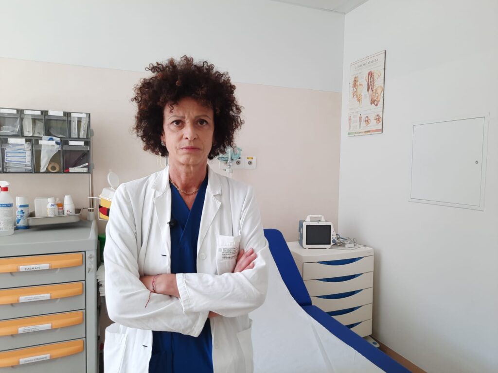 dottoressa Veronica Bonfreschi, Anestesia e Rianimazione 1 del Policlinico, referente per terapia antalgica - AOU di Modena